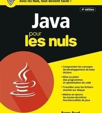 Download Pdf Java pour les nuls
