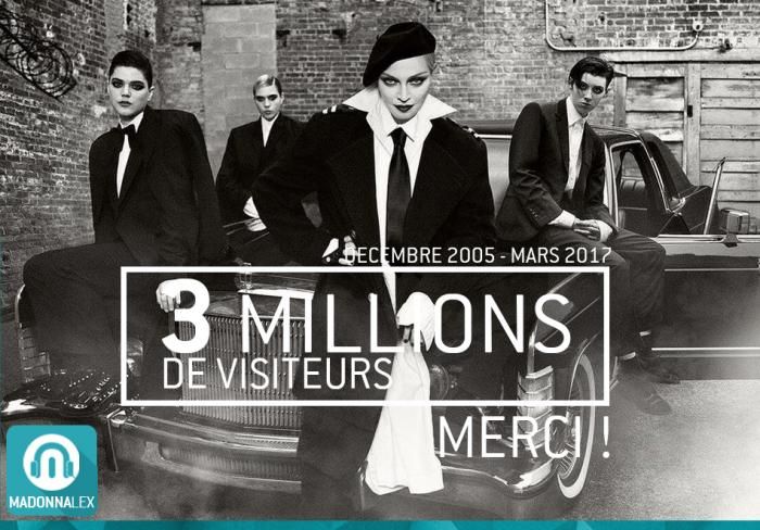 3 millions de visiteurs : MERCI !