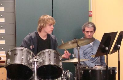 Les percussions...