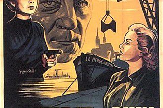 LA VIERGE DU RHIN - BOX OFFICE JEAN GABIN 1953