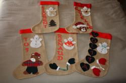  Les préparatifs : bottes de noël.