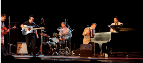 Presley, Perkins, Lewis and Cash: "One Night in Memphis"