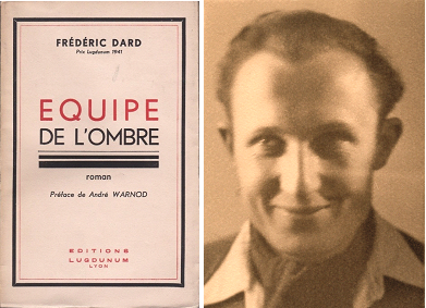 Equipe de l’ombre, Frédéric Dard, Editions Lugdunum, 1941