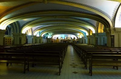 La chapelle de l'Immaculée Conception - Basilique Sainte-Anne-de-Beaupré Québec...