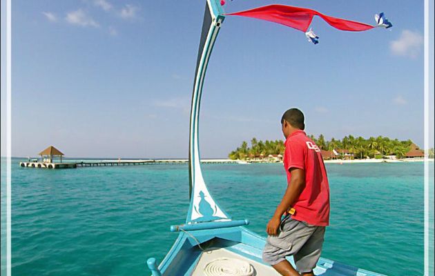 Après la plongée, retour à Thudufushi - Atoll d'Ari - Maldives