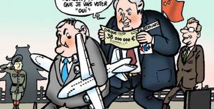 RAFFARIN en Chine pour le "OUI"