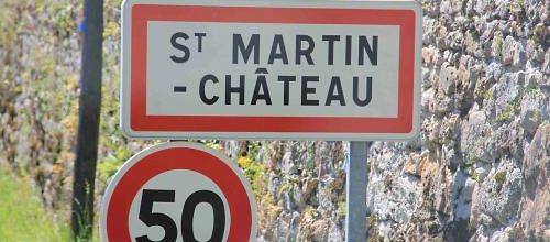 SAINT-MARTIN-CHÂTEAU (CREUSE) - CASCADE DES JARRAUDS (ou JARREAUX)