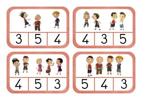 Cartes à pincer jusqu'à 5