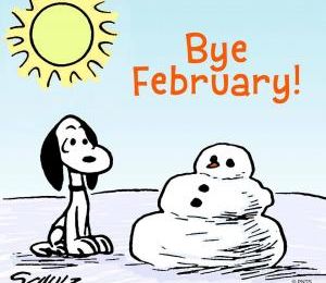 BONJOUR LE MOIS DE MARS