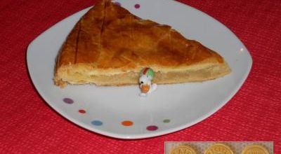 Galette des rois à la crème d'amandes