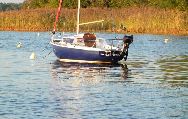 reflets sur bateau 