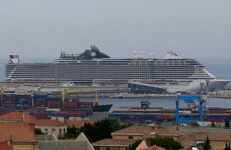 Visite du Seaside de MSC Croisières au port de MARSEILLE