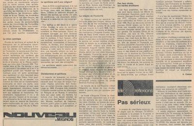 Les sectes de Paris (Construire, 17 janvier 1973)(e-newspaperarchives.ch)
