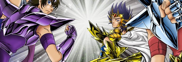 Manigoldo, Tenma, Yato et Yuzu