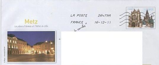 PAP Metz - timbre 4554 FFAP de 2011