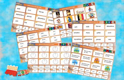 Loco: les mois de l'année.