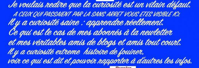 POUR CERTAINS... QUI SE RECONNAITRONT.