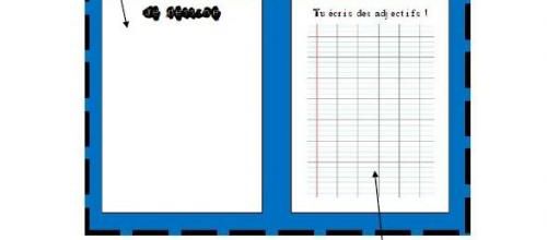 Je dessine, tu écris : un jeu pour travailler sur les adjectifs