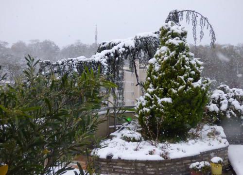 Neige en région parisienne
