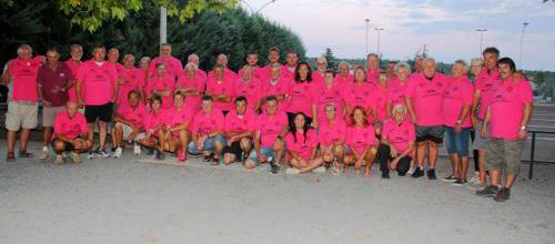 Polo Fuschsia pour les benevoles