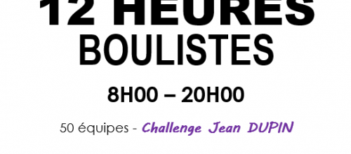 LES 12 HEURES, LE RETOUR !!!