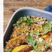 Crumble au potimarron roti et à l'effilochée de porc - Millia