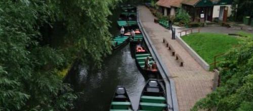 Les hortillonnages d'Amiens - les barques à cornet