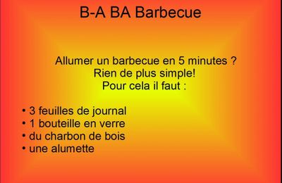 Le B A BA du barbecue