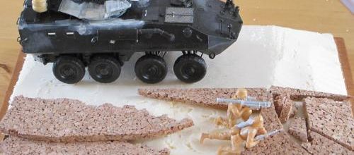 Un diorama pour le LAV