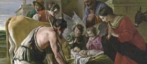 Adoration des bergers...