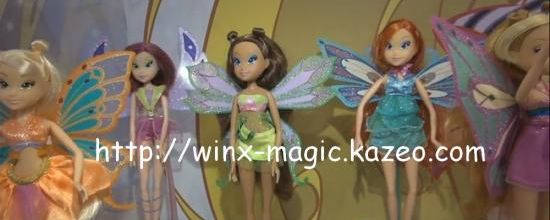 Aperçu poupées Winx Enchantix pour l'Europe