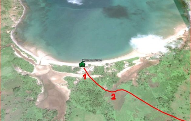 Départ pour une petite randonnée : traversée de Grande Mitsio à partir d'Ambaramidada - Madagascar