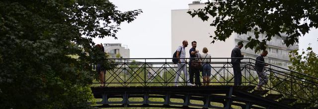 La photo du weekend : Première passerelle du Canal Saint-Martin 
