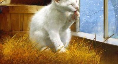 Tableau du samedi : Le chat dans la paille