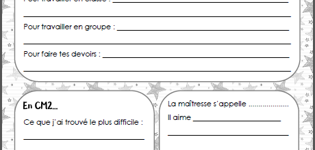 Comment survivre à l'année de CE2, CM1 ou CM2