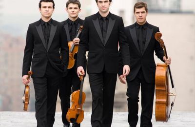 Quatuor Modigliani le 8 févirer 2014 à Pornic 