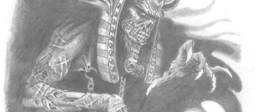 Un Seigneur Sorcyr du JdR Barbare