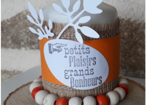 Bougie déco