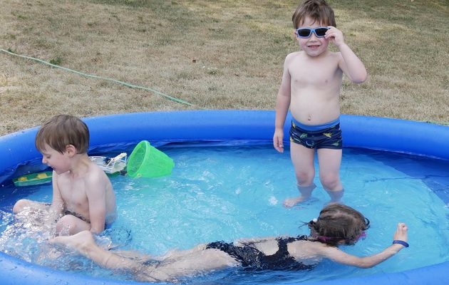 Fin juillet 2022 : des petits enfants