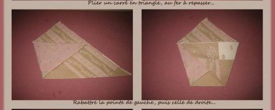 Pochettes origami
