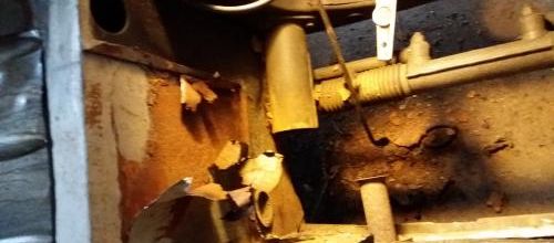 Réfection du compartiment moteur du H
