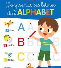 Manuels en ligne à télécharger gratuitement J'apprends les lettres de l'alphabet  - Couverture bleue