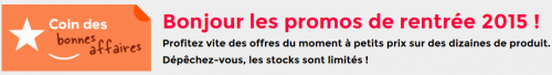 Promotions MDI
