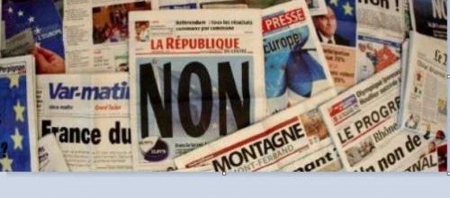 Quand les Français ont dit non à l’Europe. 