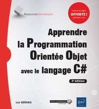 DOWNLOAD [PDF] {EPUB} Apprendre la programmation orientée objet avec le langage C#