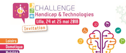 Challenge Handicap & Technologie : Lille 24 et 25 mai (J - 6)