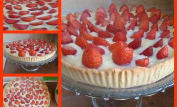 TARTE À LA FRAISE 