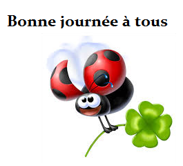 Belle journée à tous