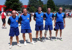 Chambery: l'équipe 3 éme divisions secteur Aubenas