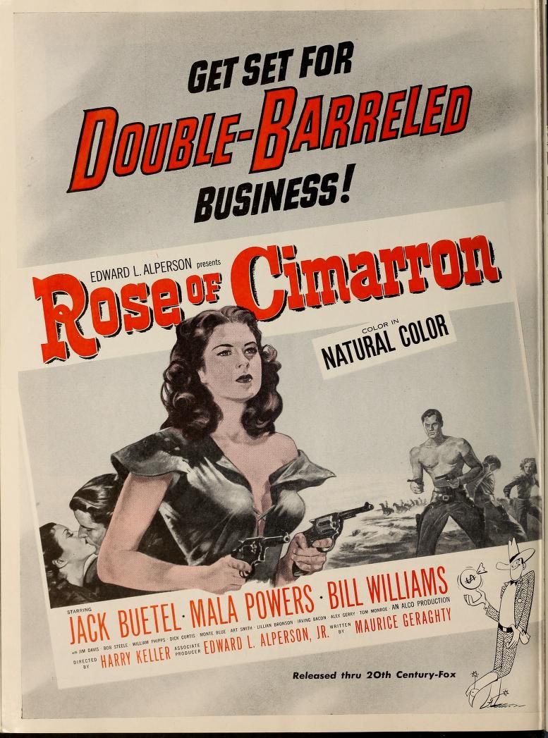 rose of cimarron box office usa 1952